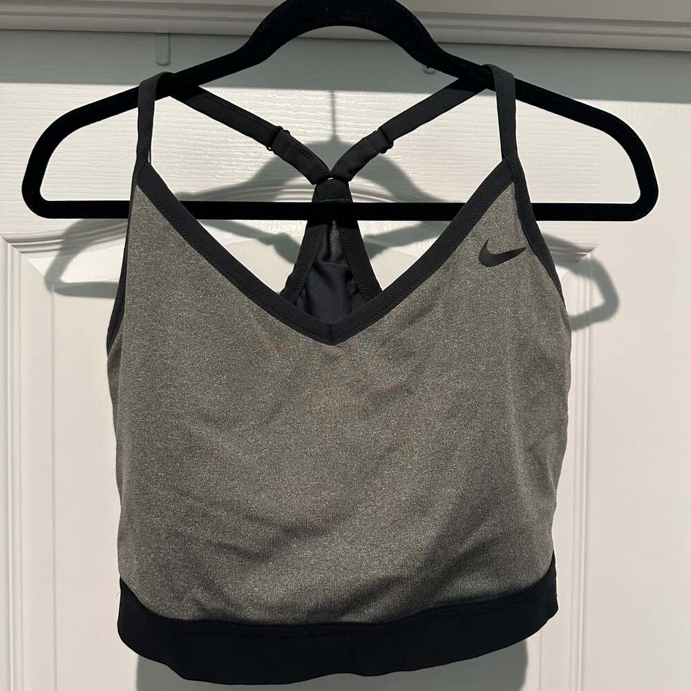 Nike Women's Indy Sports Bra Gray Size 3XL